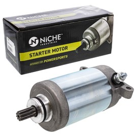 NICHE Starter Motor Assembly High Torque for Kawasaki Bayou 220 250 KLF220A KLF250A 21163-1130 21163-1266 21163-1253