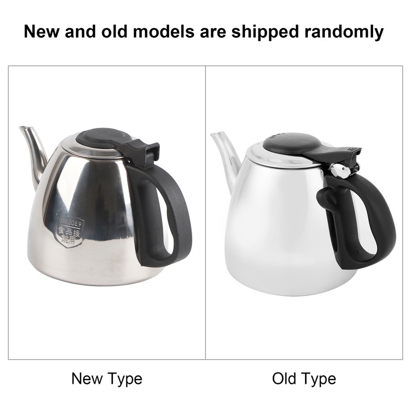 Stainless Steel Flat Bottom Water Kettle Boiling Pot Work On