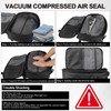sykart Vacuum Backpack Travel with Pump, 60L Expandable Vacuum Compression