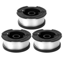 EZONEDEAL (3Pcs) 30ft Weed Eater String Replacement Multi-Purpose 0.065 String Trimmer Line Spool Garden Tool, Compatible with Decker Models - Electric Weed Wacker String Grass Trimmer/Edger