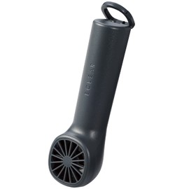 ELECOM FAN-U233GY Handy Fan USB Fan, Spot Fan, Carabiner Included, Adjustable Airflow, Compact, Pinpoint Blower, Dusty Gray