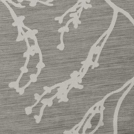 Exclusive Home Curtains Kilberry, Woven Blackout Grommet Top Curtain Panel Pair, 52x108, Ash Grey, 2 Count