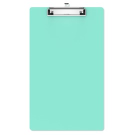 Macroclo Legal Size Clipboard, Teal 8.5 x 14 Clip Boards for Lawers, Low Profile Clip, Writing Board, Size 9 x 15 in, Office & School Supply