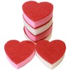 West5Products 6x Heart Shaped Washing Up Scourer Sponges