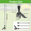 Weed Puller,Stand Up Weeder Hand Tool Weed Remover Tool with