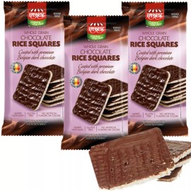 Lieber's Chocolate Covered Rice Cakes Squares Whole Grain Dairy Free Gluten Free Kosher 3