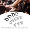 12Pcs Guitar Finger Pick Bass Thumb Protector Instrument Accessory Set