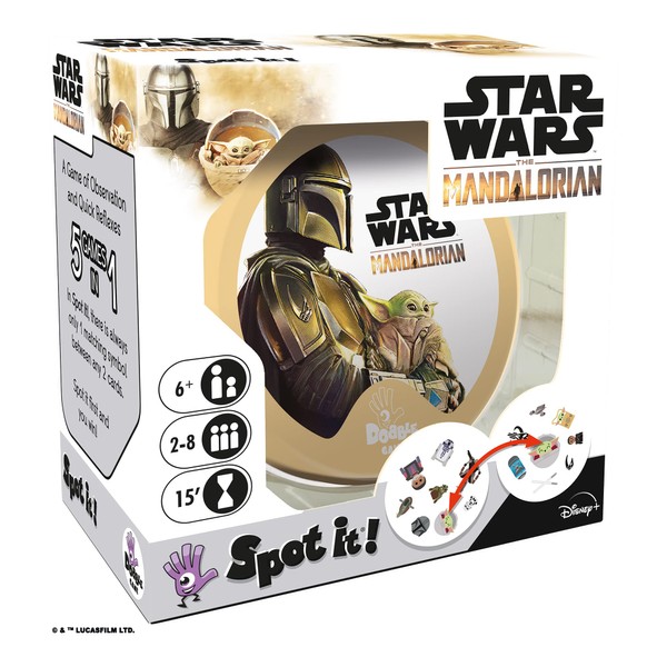 Zygomatic Spot It! Mandalorian - The Mandalorian Series Edition of