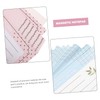 Mikinona 2pcs Magnetic Grocery List Notepad Refrigerator Memo Pads with