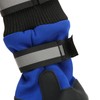 4Pcs Dog Boots Waterproof Pet Booties Reflective Breathable Wearproof High