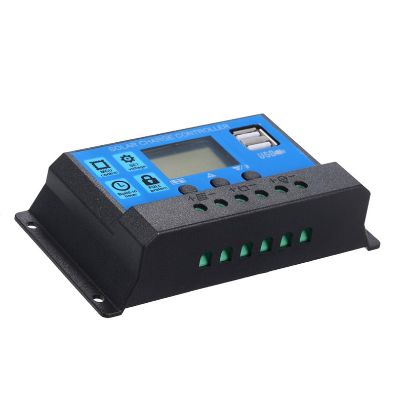 20A 12V / 24V Solar Charge Controller PWM Intelligent Regulator