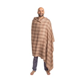 Om Shanti Crafts Meditation Shawl Meditation Blanket Prayer Shawl for Men Women