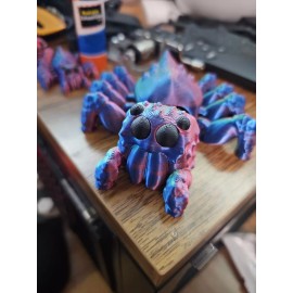 Unbranded Jumping Spider Flexi Figure Articulated 3D Printed Novelty Collectable