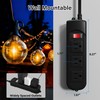 Outdoor Power Strip 6 Ft, IPX4 Waterproof Surge Protector 3