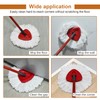 Aiyiried 3 Pcs Mop Head Replacements Microfibre Compatible With Vileda
