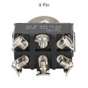 Unbranded 2-pack Waterproof 6pin DPDT Momentary Toggle Switch Boot Cap