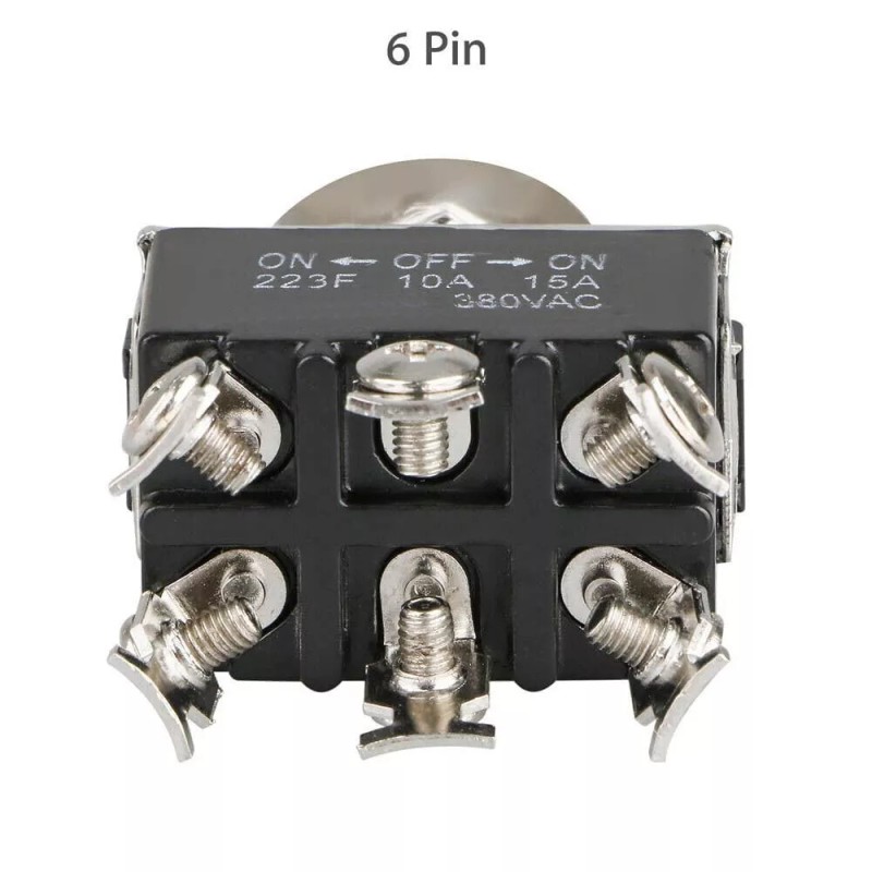 Unbranded 2-pack Waterproof 6pin DPDT Momentary Toggle Switch Boot Cap