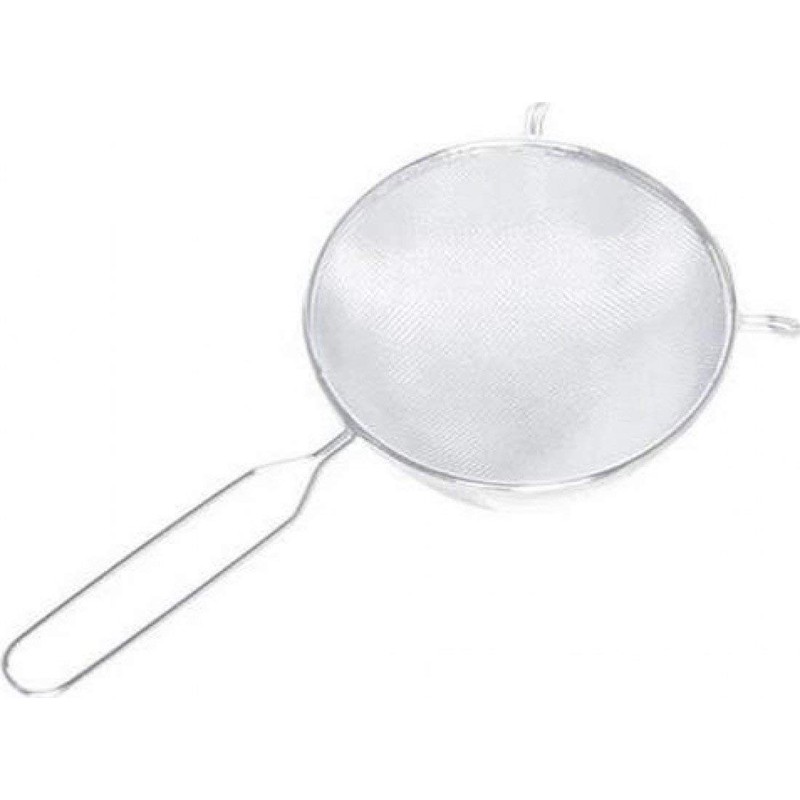 KitchenCraft KCSTRAIN16SS Medium / Small Sieve, Stainless Steel, 16cm, Silver