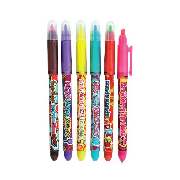 Raymond Geddes, 67729, Scent-Sibles Study Buddy Pen & Highlighter, Assorted
