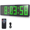 AnExer 13.2'' Gym Timer, Gym Clock, Large LED Digital Wall
