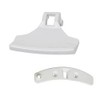 Washing Machine Door Handle Latch Kit White Compatible With Electrolux