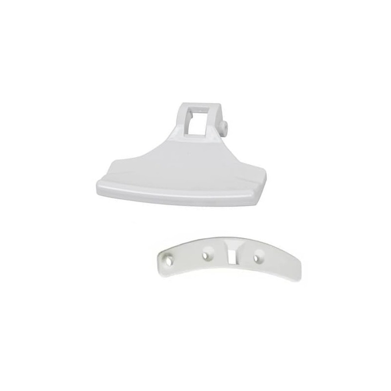 Washing Machine Door Handle Latch Kit White Compatible With Electrolux