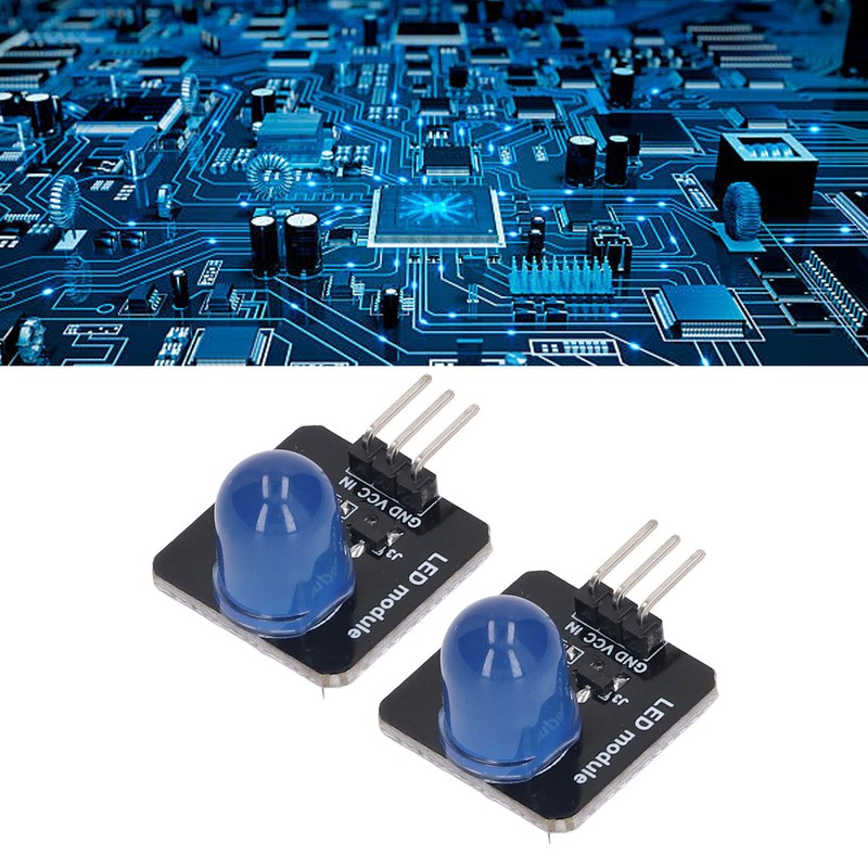 10Pcs LED Module 10mm 3.3V‑5V Decorative Light Board Chip Bulb