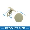 A ABSOPRO Door Plastic Rivets Fastener Trim Panel Retainer Clips
