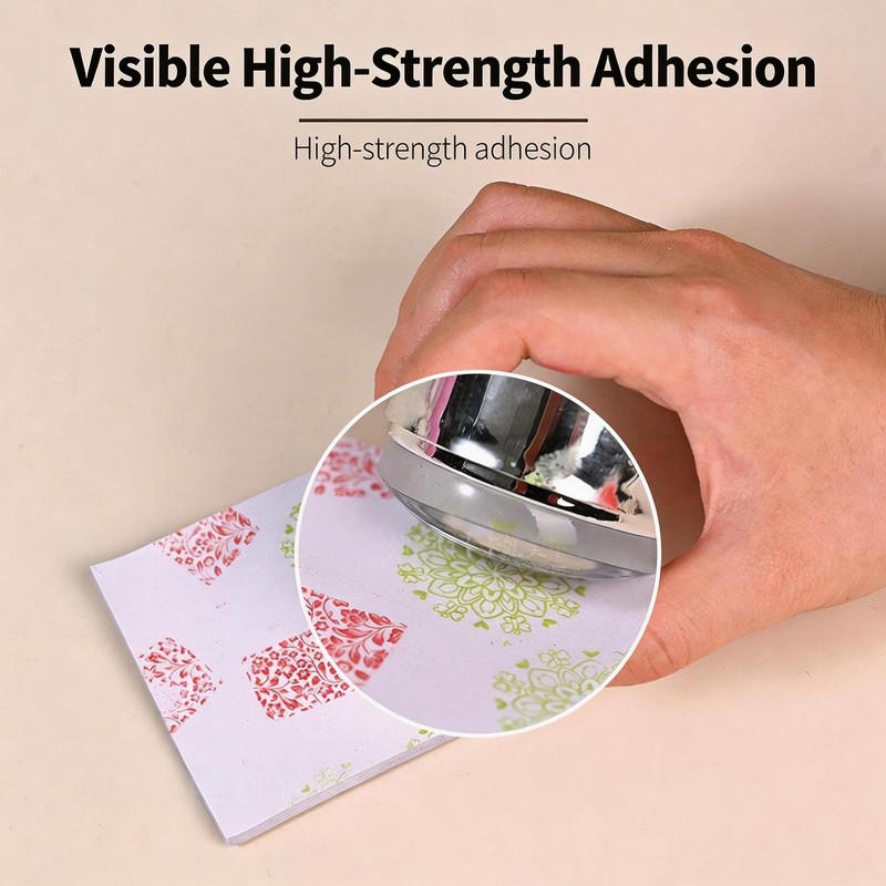 Nail Stamper Cleaner Paper, Refillable Disposable Nail Art Cleaning Stickers