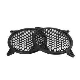 X AUTOHAUX 4pcs Grill Cover 6" Mesh Protector Car Speaker Cover Woofer Subwoofer Grill