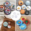 Buttons Make Yourself, Set of 100 Button Blanks DIY Pins