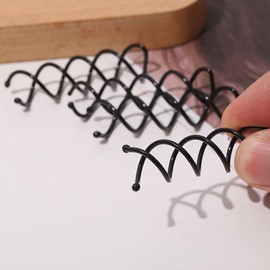 WUDQIJI Spiral Pin Spin Clip Pack of 20 Black Spiral Hair Clips Bun Hair Pin Spiral Hair Pins Spiral Hair Pins Clips for DIY Hair Style Hair Styling
