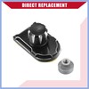 PARSLUCK Motorcycle Seat Bolt Screw with Knob Cover Nut for