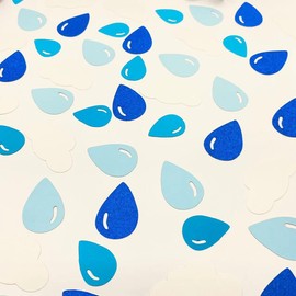 Raindrop Cloud Baby Shower Party Table Confetti,Gender Reveal Party Table Scatters,Mommy to Be Party Decoration Sprinkles for Wedding Birthday Party Decoration