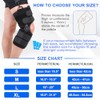Hinged ROM Knee Brace, Post-Op Knee Immobilizer for Arthritis, ACL