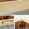 PET ARTIST Dog Toy Basket, Collapsible Dog Toy Bin Box
