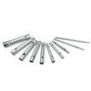 LADEPROS Tubular Socket Spanner Set 8 Pieces 6-22 mm Double-Sided