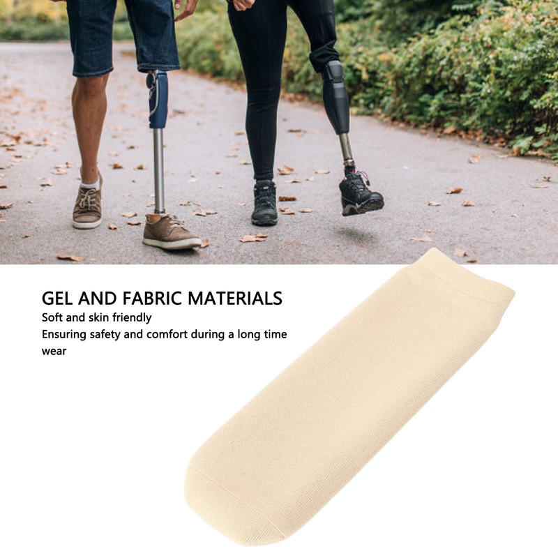 Prosthetic Stump Shrinker Below Knee High Elasticity Thickened Gel Prosthetic