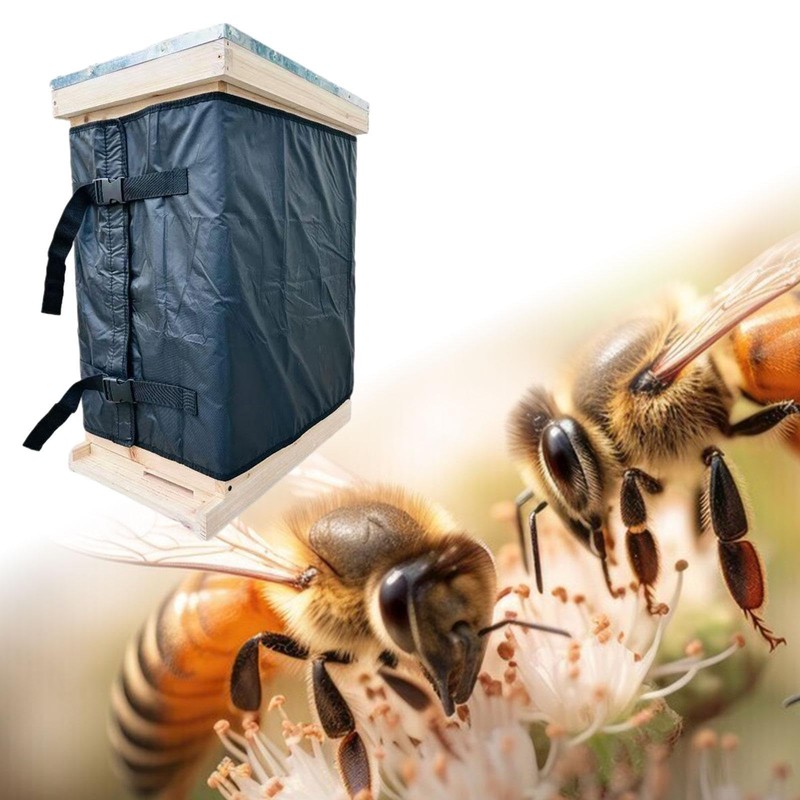 Qianly Winter Bee Hives Wrap Beehive Winter Protection Cover, Cozy,