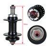 DREAMDASH D122DSE 7-Speed ​​Rear Quick Release Hub, M10 x 135