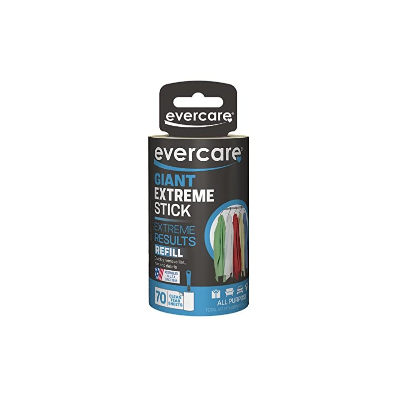 Evercare Giant 70 Layer Lint Roller Refill, Count