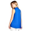 Chaleco casual sin mangas de bambú extra suave para mujer,