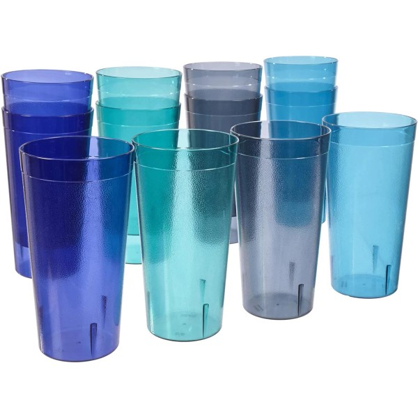 Does not apply Café Plastic Reusable Tumblers (Set of 12)
