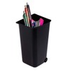TAIANJI Pack of 2 Mini Plastic Table Rubbish Bin with