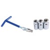 AB Tools-Toolzone Spark Plug Socket Remover Installer Set Flexi T
