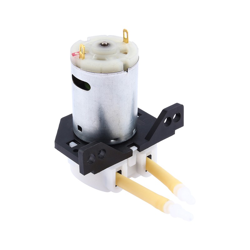 Adjustable DC12V Dosing Pump Peristaltic Head Aquarium Lab Analytical Liquid