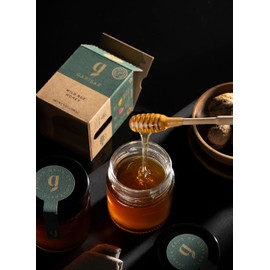 Garisar Premium Single Location Wild Rue Honey | Pure Natural Honey Rich in Proline (over 400 ppm) | 9.87 Fl Oz (280 g) — (Pack of 1)