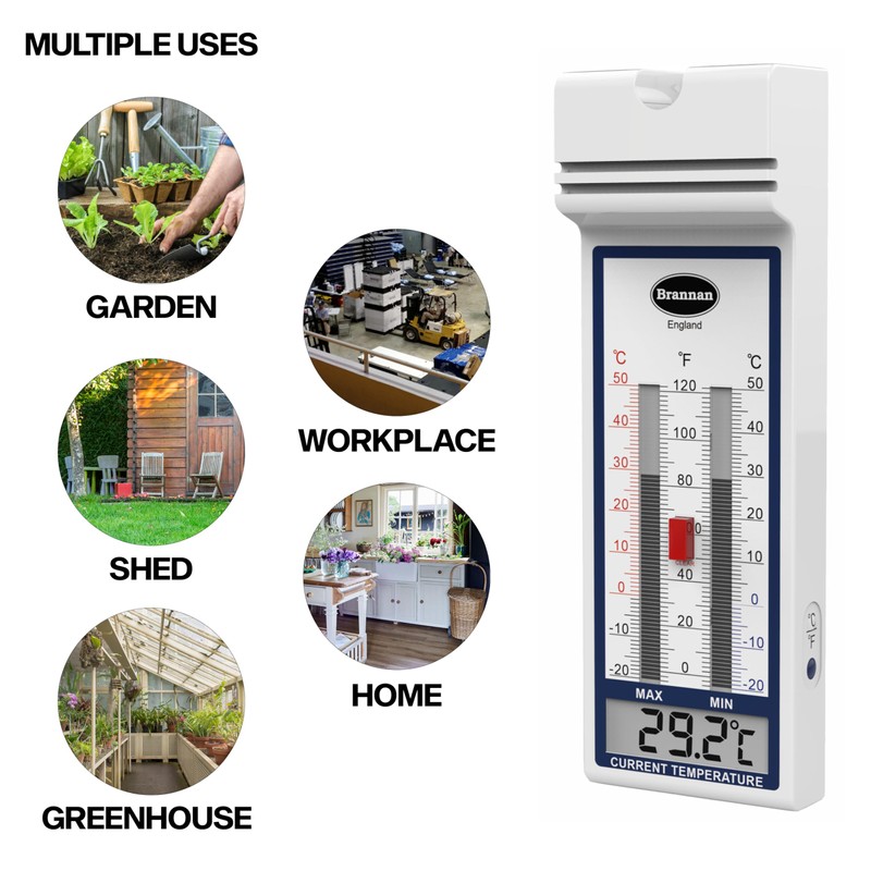 Digital Max Min Greenhouse Thermometer