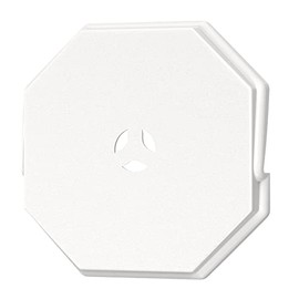 Vinyl Siding Mounting Blocks, Siding Mounting Kit, 130110006001 Octagon Mount Block, Mounting Plate for 1/2 inch Lap and 4 inch to 10 inch Height Siding, White