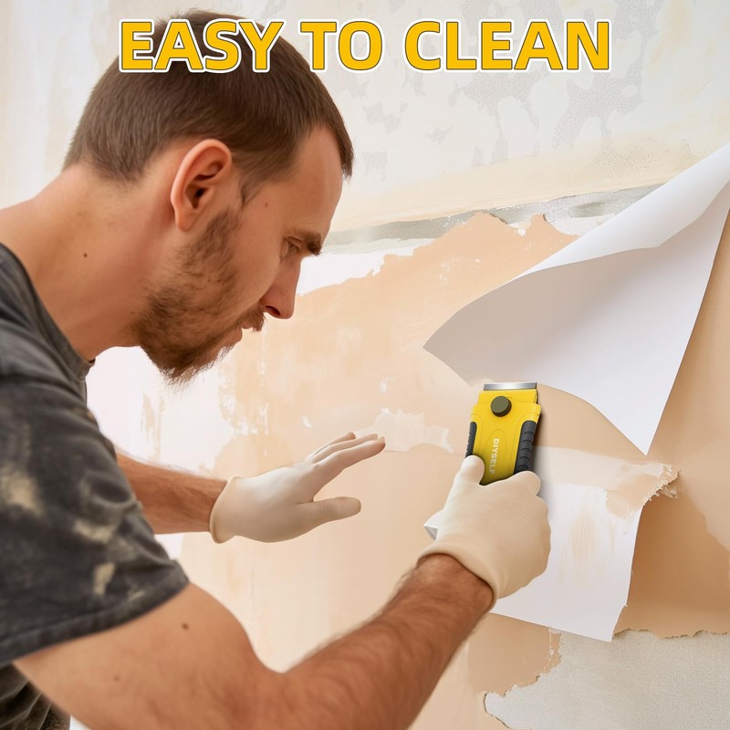 DIYSELF Razor Blade Scraper | 1 Pack Razor Scraper with